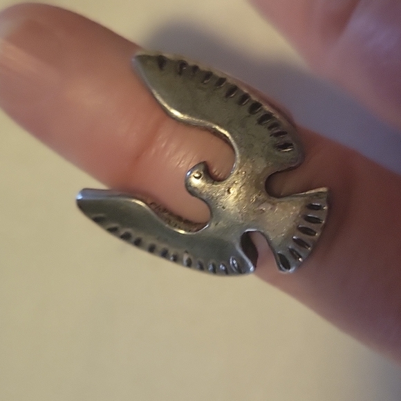 American Indian Eagle Ring - Picture 2 of 4